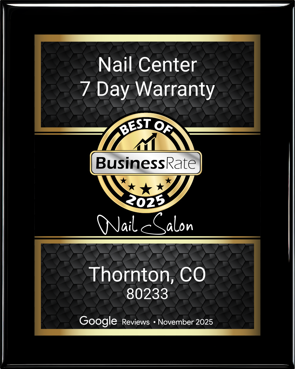 Nail Center - 7 Day Warranty logo
